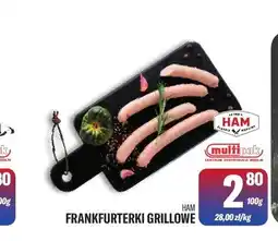 TomiMarkt Frankfurterki grillowe Ham oferta