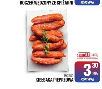 TomiMarkt Kiełbasa pieprzowa Matejko oferta