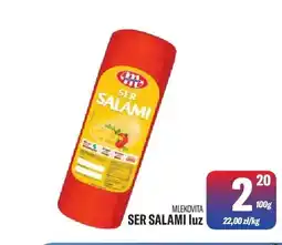 TomiMarkt Ser Salami luz Mlekovita oferta