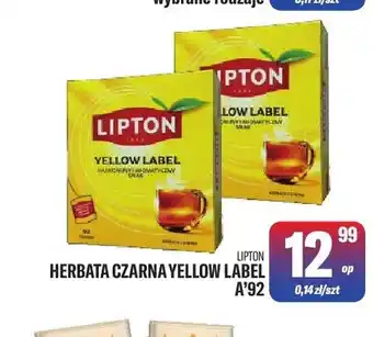 TomiMarkt Herbata czarna Lipton Yellow Label oferta