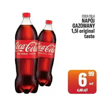 TomiMarkt Napój gazowany Coca-Cola original taste oferta