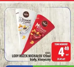 TomiMarkt Lody rożek Michałek biały oferta