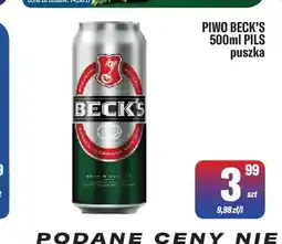 TomiMarkt Piwo Beck's Pils oferta