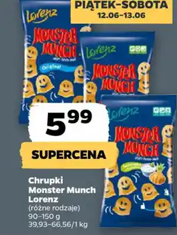 Netto Lorenz Chrupki Monster Munch oferta
