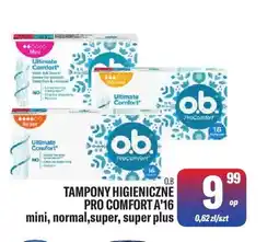 TomiMarkt Tampony higieniczne o.b. Pro Comfort mini oferta