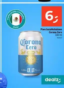 Dealz Piwo bezalkoholowe Corona Cero oferta