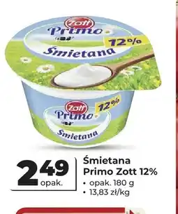 Odido Śmietana Primo Zott 12% oferta