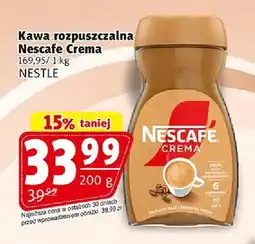 Prim Market Kawa rozpuszczalna Nescafe Crema oferta