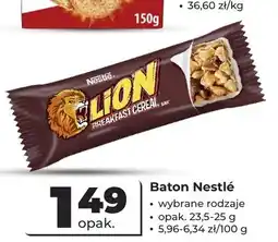 Odido Baton zbożowy Lion Nestlé oferta