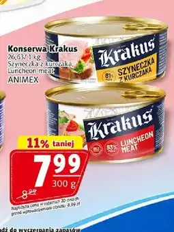 Prim Market Konserwa Szyneczka z kurczaka Krakus oferta