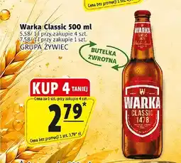 Prim Market Piwo Warka Classic oferta
