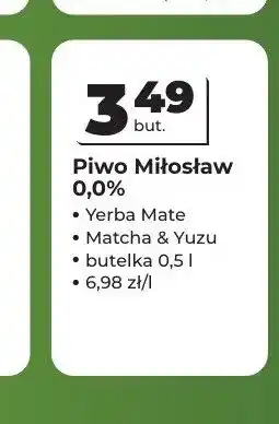Odido Piwo bezalkoholowe Miłosław 0,0% Matcha & Yuzu oferta