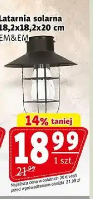 Prim Market Latarnia solarna EM&EM oferta