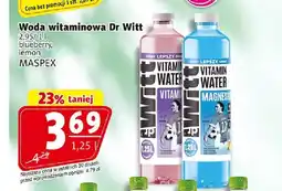 Prim Market Woda witaminowa Dr Witt blueberry oferta