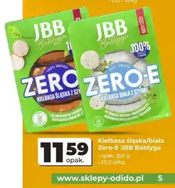 Odido Kiełbasa biała z szynki JBB Bałdyga Zero-E oferta
