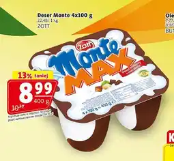 Prim Market Deser mleczny Zott Monte MAX oferta