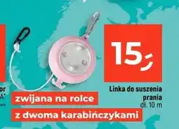 Dealz Linka do suszenia prania oferta
