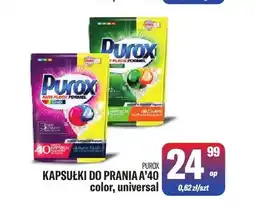 TomiMarkt Kapsułki do prania Purox color oferta