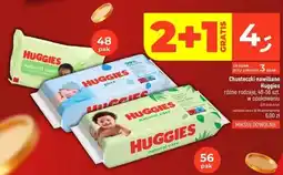 Dealz Chusteczki nawilżane Huggies Natural Care 48-pak oferta