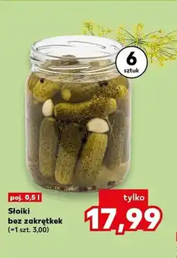 Kaufland Słoiki bez zakrętek 6-pak oferta
