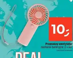 Dealz Przenośny wentylator oferta