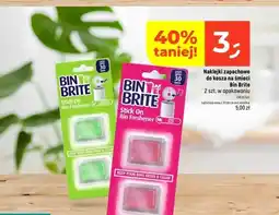 Dealz Naklejki zapachowe do kosza na śmieci Bin Brite Citronella & Lemongrass oferta