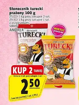 Prim Market Słonecznik turecki prażony z przyprawami ANDREX oferta
