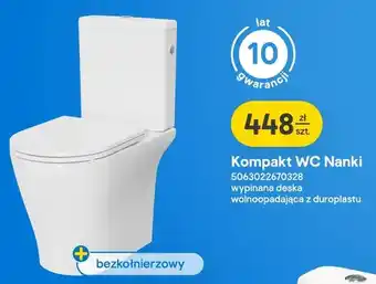 Kompakt WC Nanki