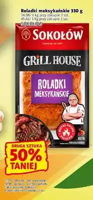 Prim Market Roladki meksykańskie Sokołów Grill House oferta