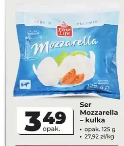 Odido Ser Mozzarella kulka Fine Life oferta