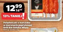 Netto Sztuka Mięsa Polędwiczki z kurczaka w marynacie paprykowej Grill Bar oferta