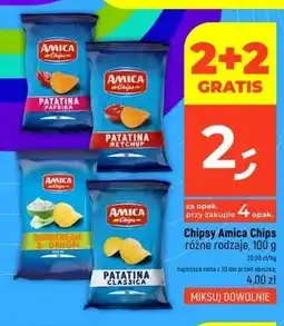 Dealz Chipsy Patatina Paprika Amica Chips oferta