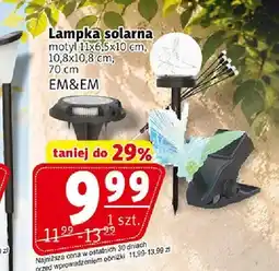 Prim Market Lampka solarna motyl EM&EM oferta