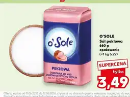 Kaufland Sól peklowa O'Sole oferta