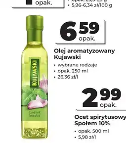 Odido Olej rzepakowy aromatyzowany Kujawski czosnek bazylia oferta