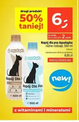 Dealz Napój dla psa Aqualapka z kolagenem oferta