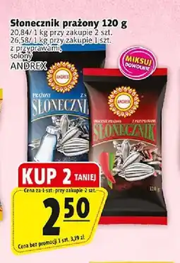Prim Market Słonecznik prażony z przyprawami ANDREX oferta