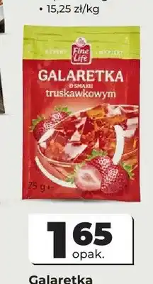 Odido Galaretka o smaku truskawkowym Fine Life oferta