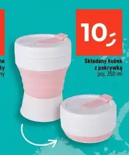 Dealz Składany kubek z pokrywką oferta