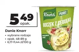 Odido Danie Knorr Puree Boczek z cebulką oferta