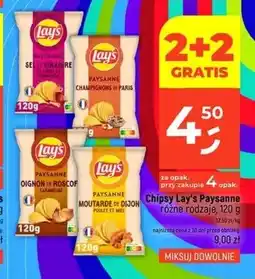 Dealz Chipsy Lay's Paysanne Sel et Vinaigre oferta