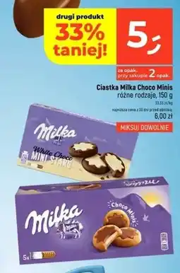 Dealz Ciastka Milka White Choco Mini Stars oferta