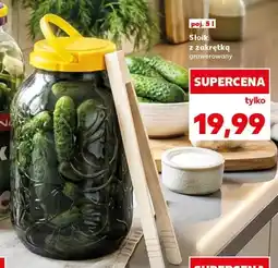 Kaufland Słoik z zakrętką grawerowany oferta