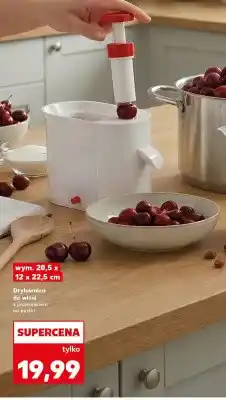 Kaufland Drylownica do wiśni z pojemnikiem na pestki 20,5x12x22,5 cm oferta