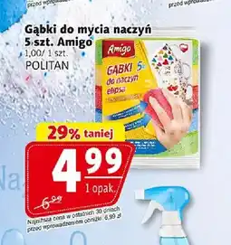 Prim Market Gąbki do mycia naczyń Amigo 5-pak oferta