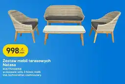 Castorama Zestaw mebli tarasowych Natasa oferta