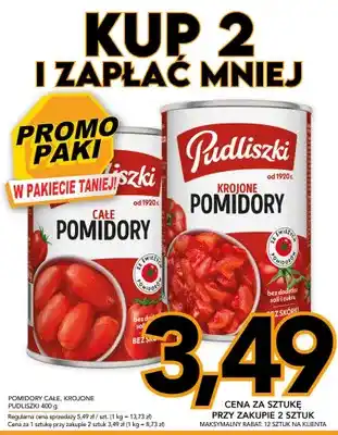 Pomidory krojone Pudliszki