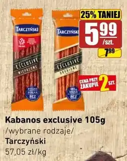 API MARKET Kabanosy Exclusive wieprzowe Tarczyński oferta