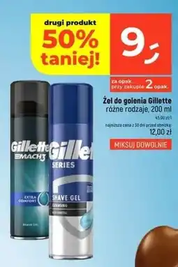 Dealz Żel do golenia Gillette Mach3 Extra Comfort oferta