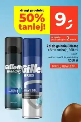 Dealz Żel do golenia Gillette Mach3 Extra Comfort oferta